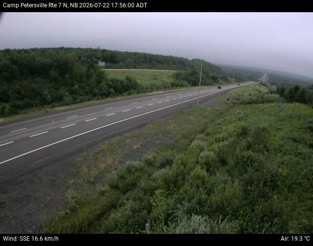Web Cam image of Camp Petersville (NB Highway 7)