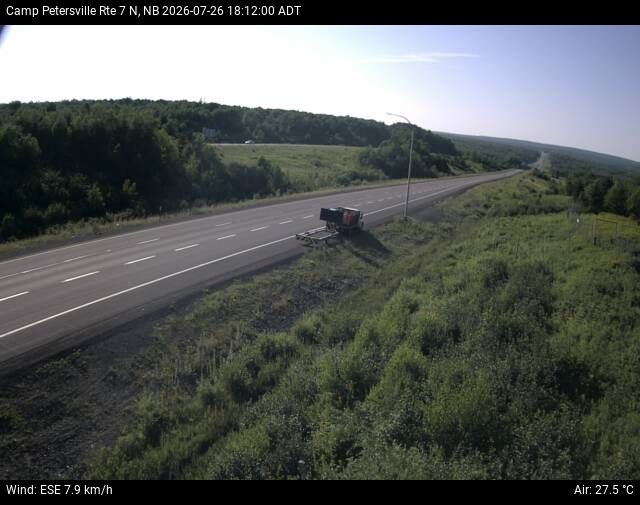 Web Cam image of Camp Petersville (NB Highway 7)
