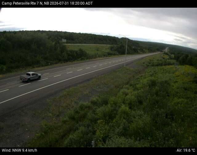 Web Cam image of Camp Petersville (NB Highway 7)