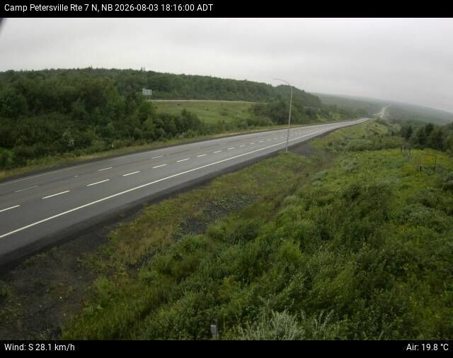 Web Cam image of Camp Petersville (NB Highway 7)