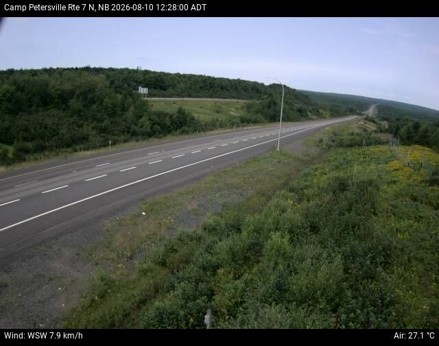 Web Cam image of Camp Petersville (NB Highway 7)