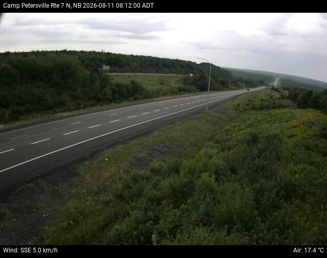 Web Cam image of Camp Petersville (NB Highway 7)