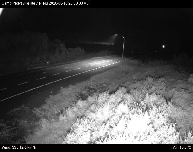 Web Cam image of Camp Petersville (NB Highway 7)