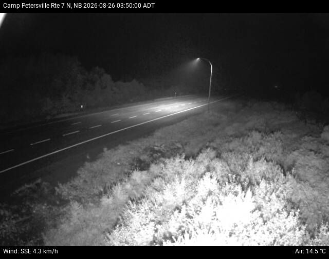 Web Cam image of Camp Petersville (NB Highway 7)