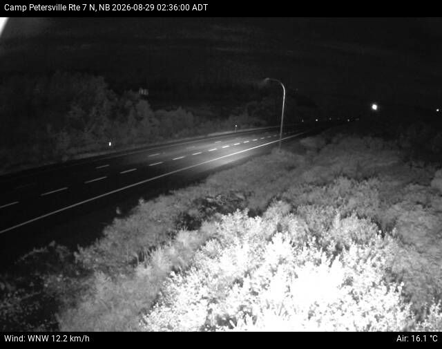 Web Cam image of Camp Petersville (NB Highway 7)