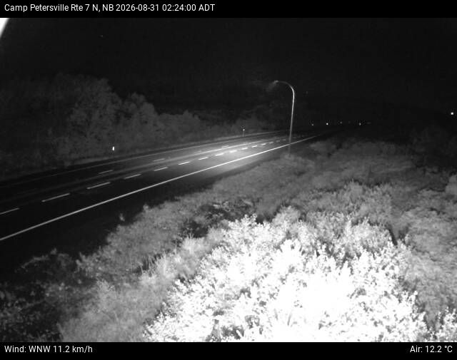 Web Cam image of Camp Petersville (NB Highway 7)
