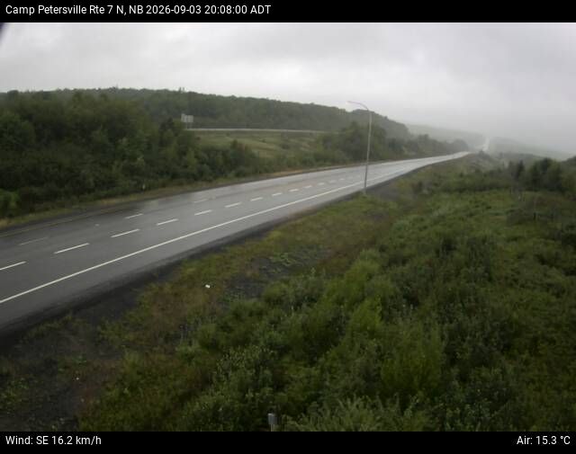 Web Cam image of Camp Petersville (NB Highway 7)