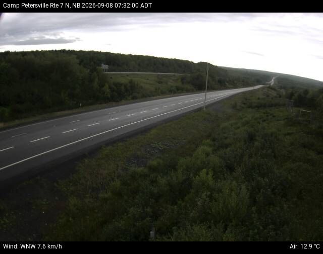 Web Cam image of Camp Petersville (NB Highway 7)