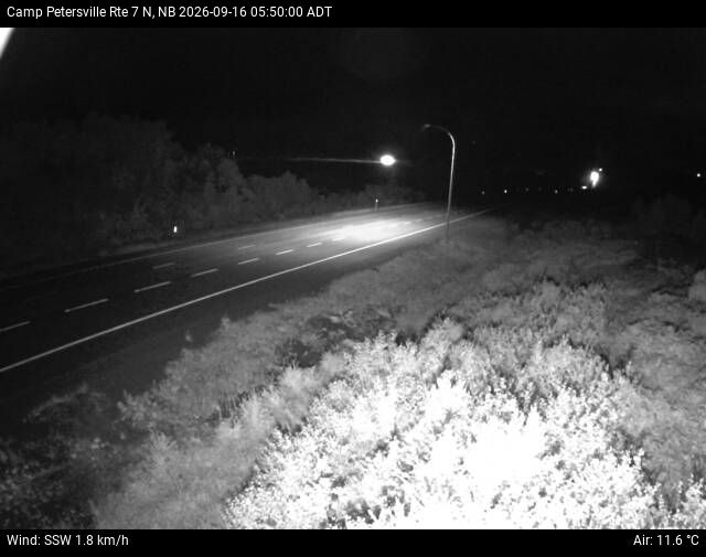 Web Cam image of Camp Petersville (NB Highway 7)