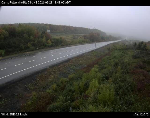 Web Cam image of Camp Petersville (NB Highway 7)