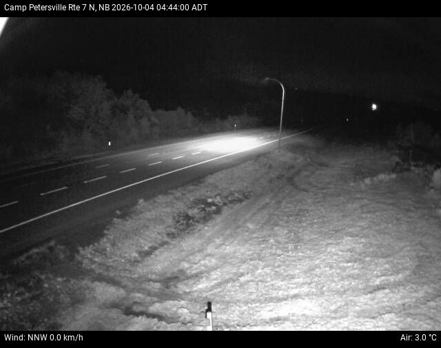 Web Cam image of Camp Petersville (NB Highway 7)