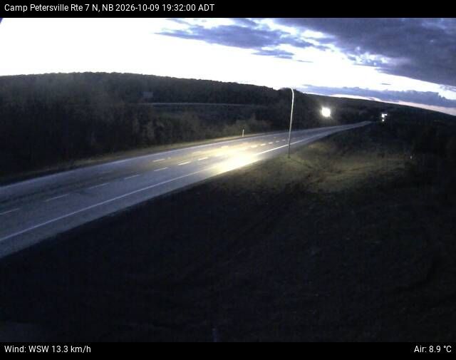 Web Cam image of Camp Petersville (NB Highway 7)