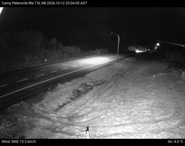 Web Cam image of Camp Petersville (NB Highway 7)