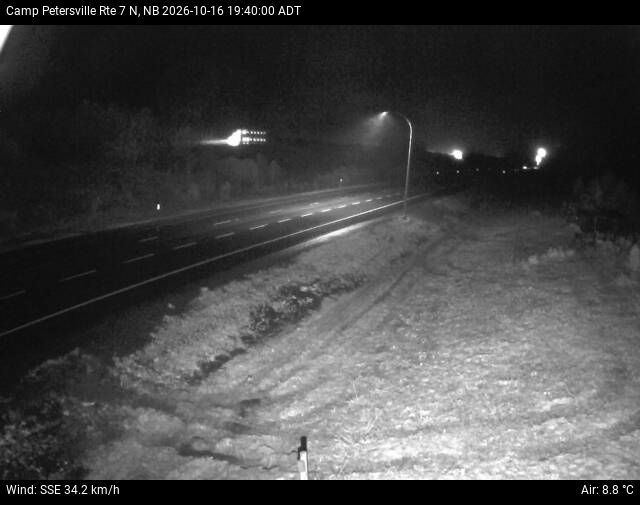 Web Cam image of Camp Petersville (NB Highway 7)