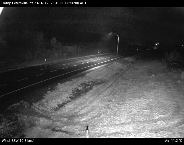 Web Cam image of Camp Petersville (NB Highway 7)