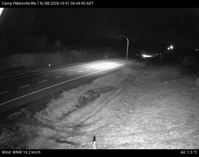 Web Cam image of Camp Petersville (NB Highway 7)