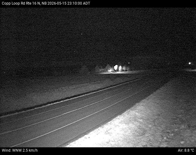 Web Cam image of Copp Loop Road (NB Highway 16)