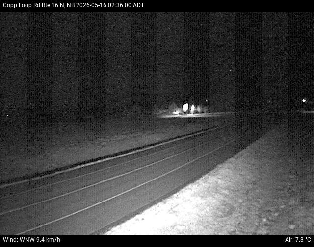 Web Cam image of Copp Loop Road (NB Highway 16)