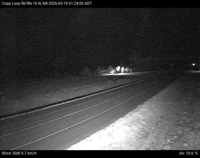 Web Cam image of Copp Loop Road (NB Highway 16)