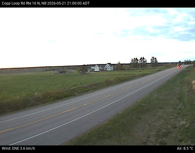 Web Cam image of Copp Loop Road (NB Highway 16)