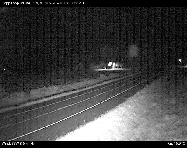Web Cam image of Copp Loop Road (NB Highway 16)
