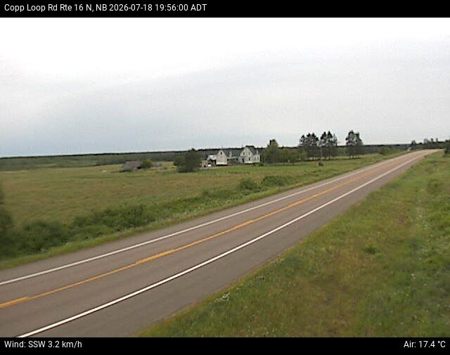 Web Cam image of Copp Loop Road (NB Highway 16)
