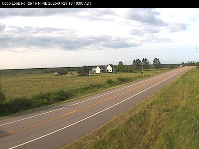 Web Cam image of Copp Loop Road (NB Highway 16)