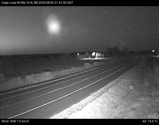 Web Cam image of Copp Loop Road (NB Highway 16)