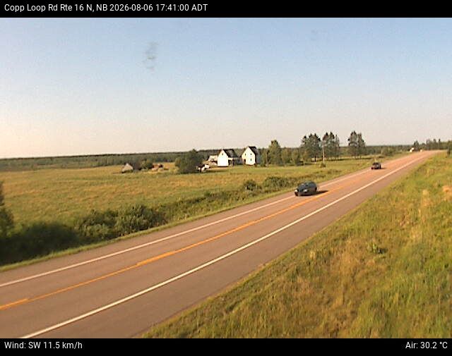 Web Cam image of Copp Loop Road (NB Highway 16)