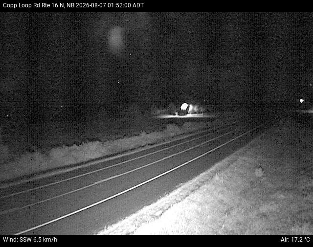 Web Cam image of Copp Loop Road (NB Highway 16)