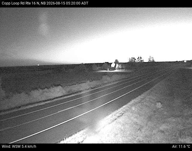 Web Cam image of Copp Loop Road (NB Highway 16)