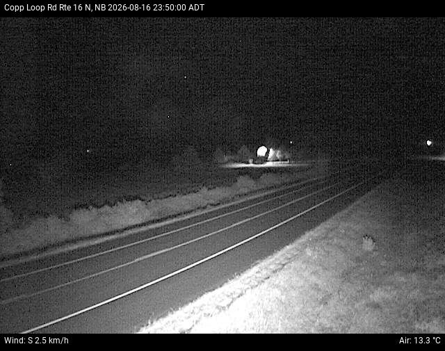 Web Cam image of Copp Loop Road (NB Highway 16)