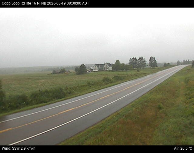 Web Cam image of Copp Loop Road (NB Highway 16)