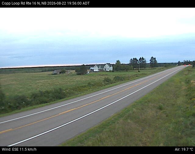 Web Cam image of Copp Loop Road (NB Highway 16)