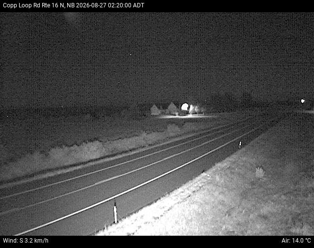 Web Cam image of Copp Loop Road (NB Highway 16)