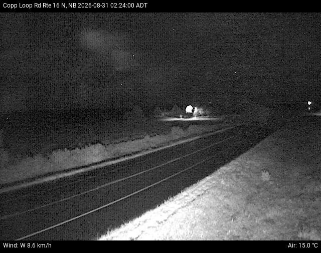 Web Cam image of Copp Loop Road (NB Highway 16)
