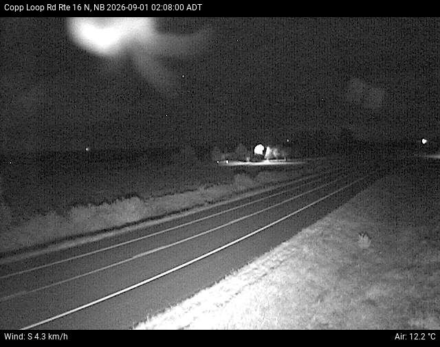 Web Cam image of Copp Loop Road (NB Highway 16)