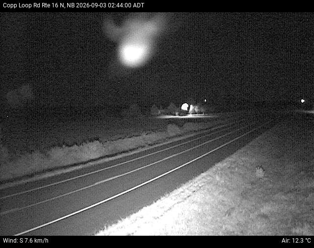 Web Cam image of Copp Loop Road (NB Highway 16)