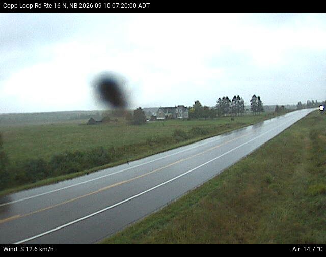 Web Cam image of Copp Loop Road (NB Highway 16)