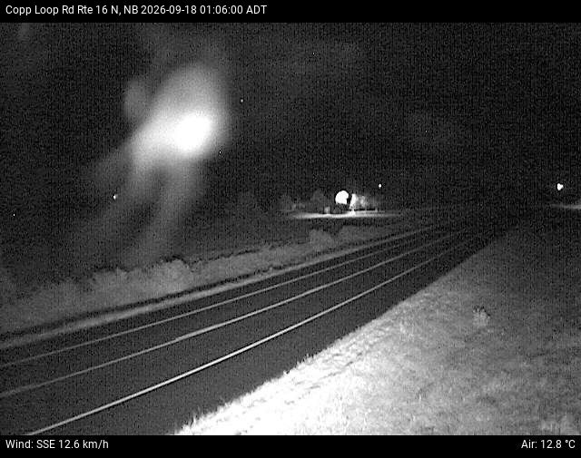 Web Cam image of Copp Loop Road (NB Highway 16)