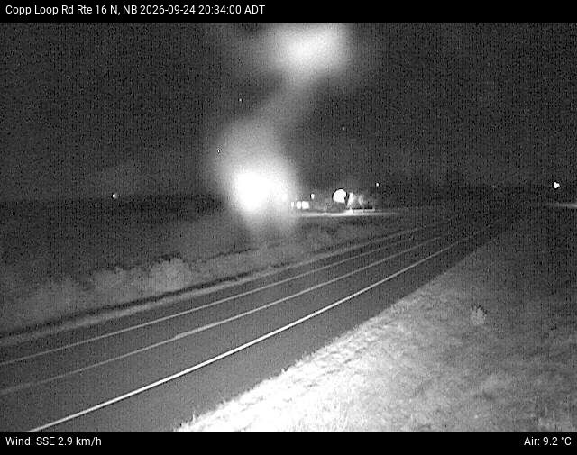 Web Cam image of Copp Loop Road (NB Highway 16)