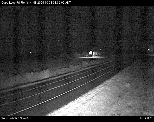 Web Cam image of Copp Loop Road (NB Highway 16)