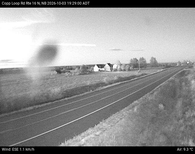 Web Cam image of Copp Loop Road (NB Highway 16)