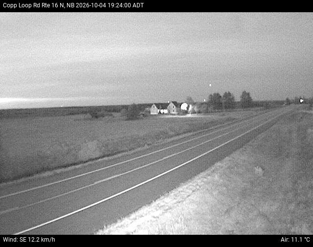 Web Cam image of Copp Loop Road (NB Highway 16)
