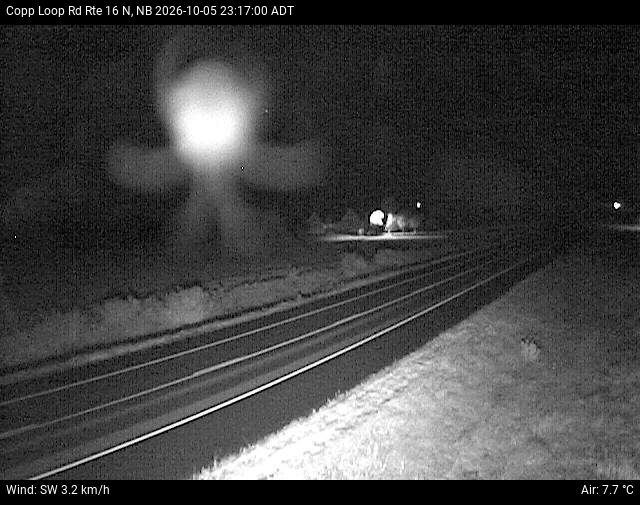Web Cam image of Copp Loop Road (NB Highway 16)