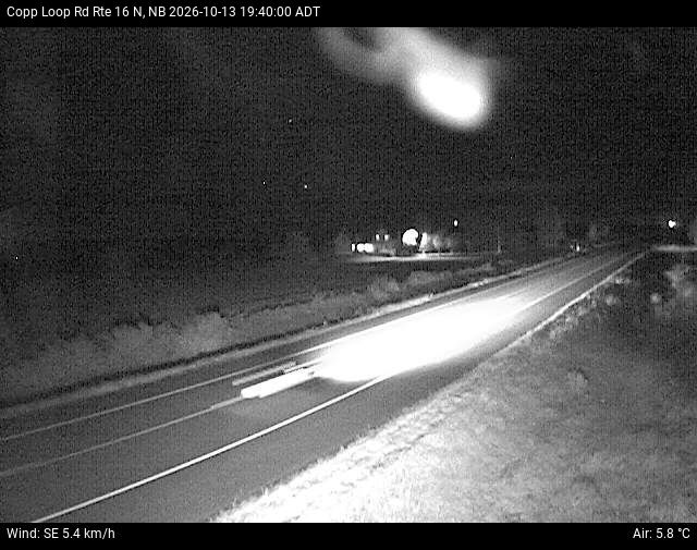 Web Cam image of Copp Loop Road (NB Highway 16)