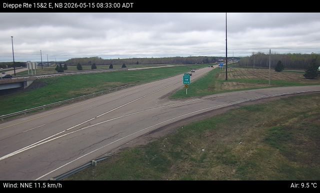 Web Cam image of Dieppe/Moncton (NB Highway 2)