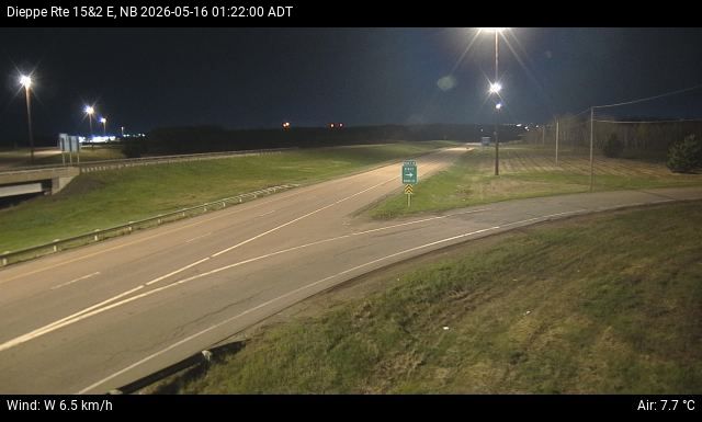 Web Cam image of Dieppe/Moncton (NB Highway 2)