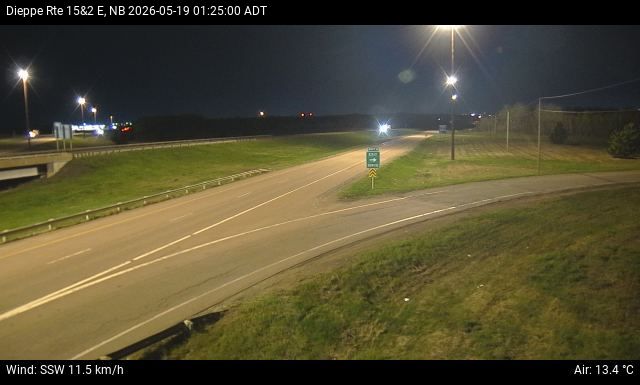 Web Cam image of Dieppe/Moncton (NB Highway 2)