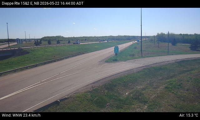 Web Cam image of Dieppe/Moncton (NB Highway 2)